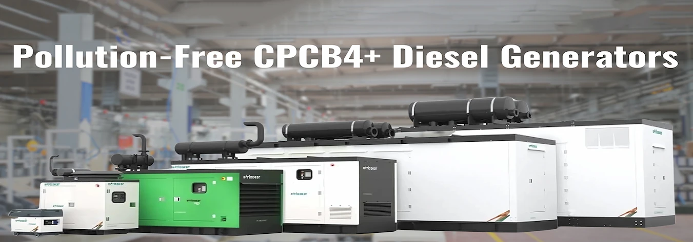 Pollution Free CPCB4 + Diesel Generators Pollution Free CPCB4 + Diesel Generators